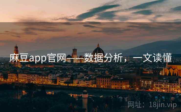 麻豆app官网——数据分析，一文读懂